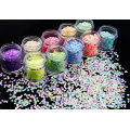 Factory Direct! Paillettes néon diamant 3D / paillettes de flocons fluorescents pour les ongles, maquillage, décoration en tissu, etc.